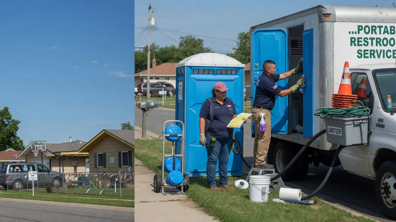 Portable Toilet Rental in White Oak, MD near me